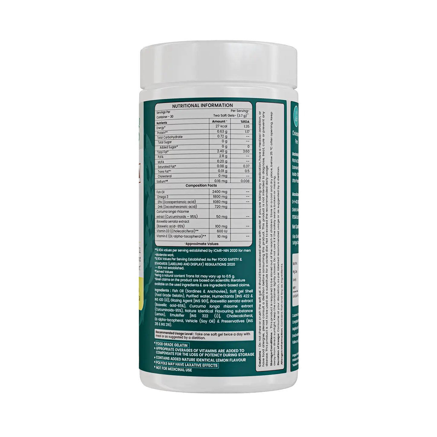 Gold Deep-Sea Fish Oil With Higher Strength Omega-3