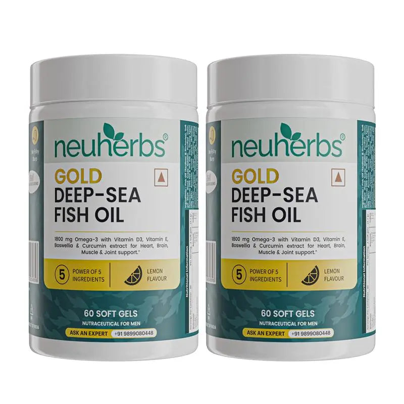 Gold Deep-Sea Fish Oil With Higher Strength Omega-3