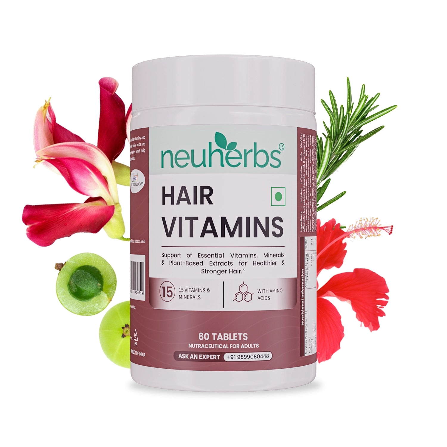 Neuherbs Hair Vitamins Tablets