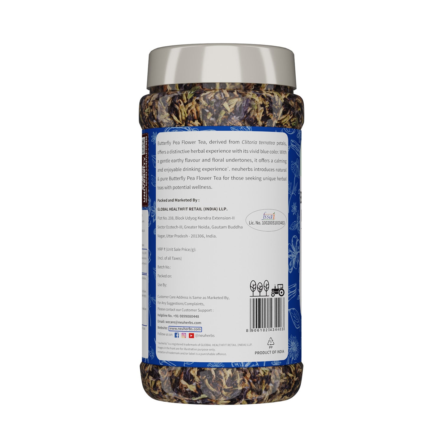 Butterfly Pea Flower Tea for Glowing Skin - 30gm image 6