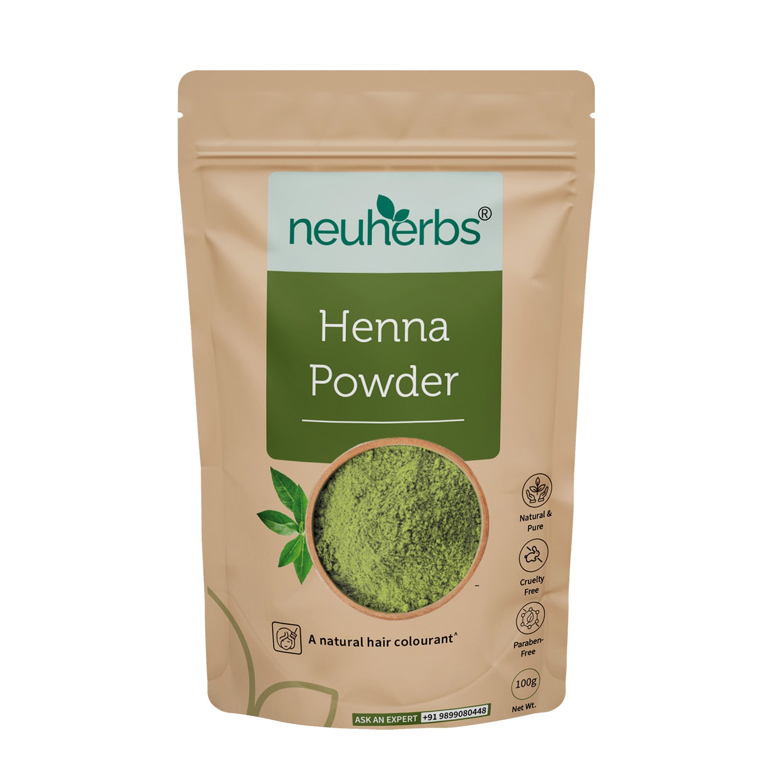 100% Natural Henna Powder For Hair - A Natural Hair Colourant image 1
