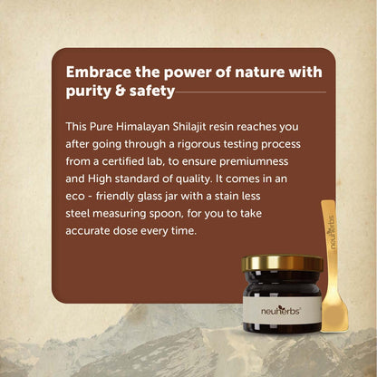 Pure Himalayan Shilajit Resin - Boost Stamina & Strength