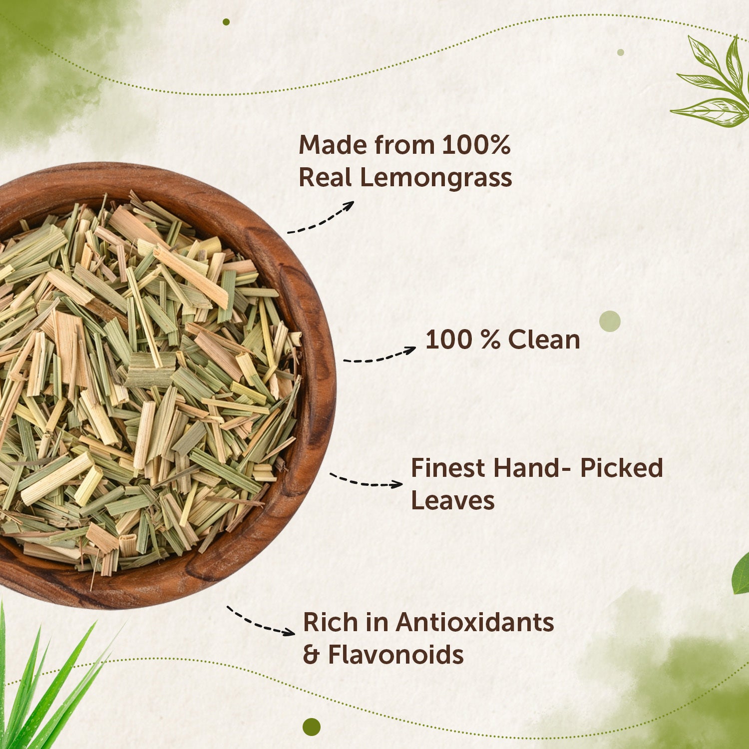 100% Natural Lemongrass Tea - Boost Immunity, Promote Digestion image 3