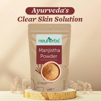 100% Natural Manjistha Powder - For Clear & Glowing Skin