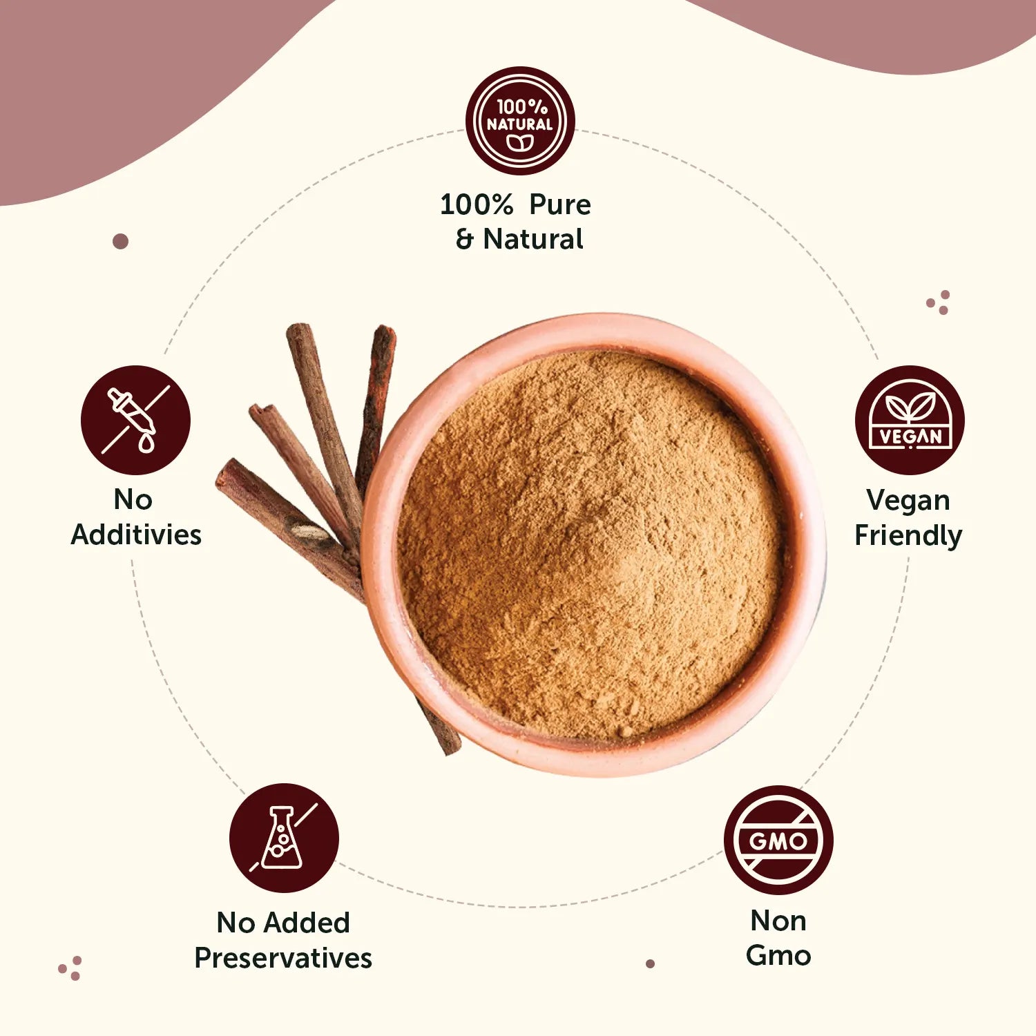 100% Natural Manjistha Powder - For Clear & Glowing Skin image 4