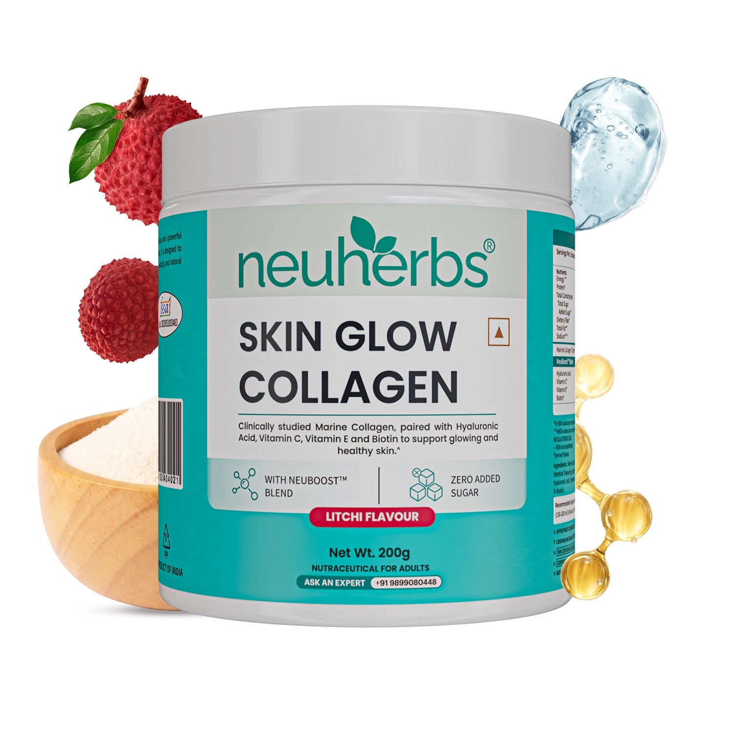 Skin Glow Collagen Powder for Glowing Skin