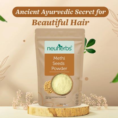 100% Natural Methi Seeds Powder - For Hair Strengthening & Nourishment