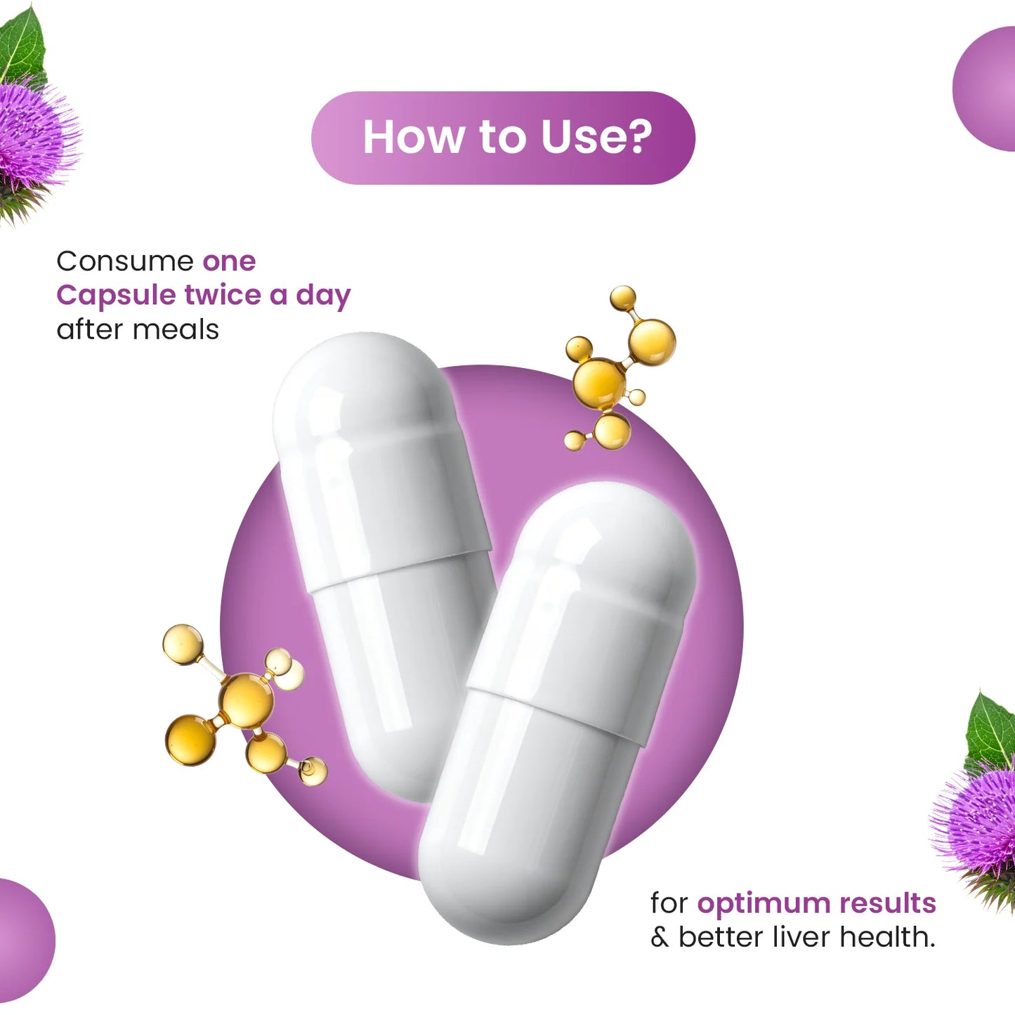 Neuherbs Liver Detox Capsules with High Strength Milk Thistle