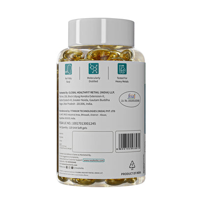 Mini Deep Sea Fish Oil 1000 mg (Lemon Flavour)
