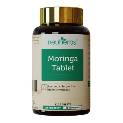 Organically Certified Moringa Tablet for High Energy, Detoxification and overall wellness for Men and Women
