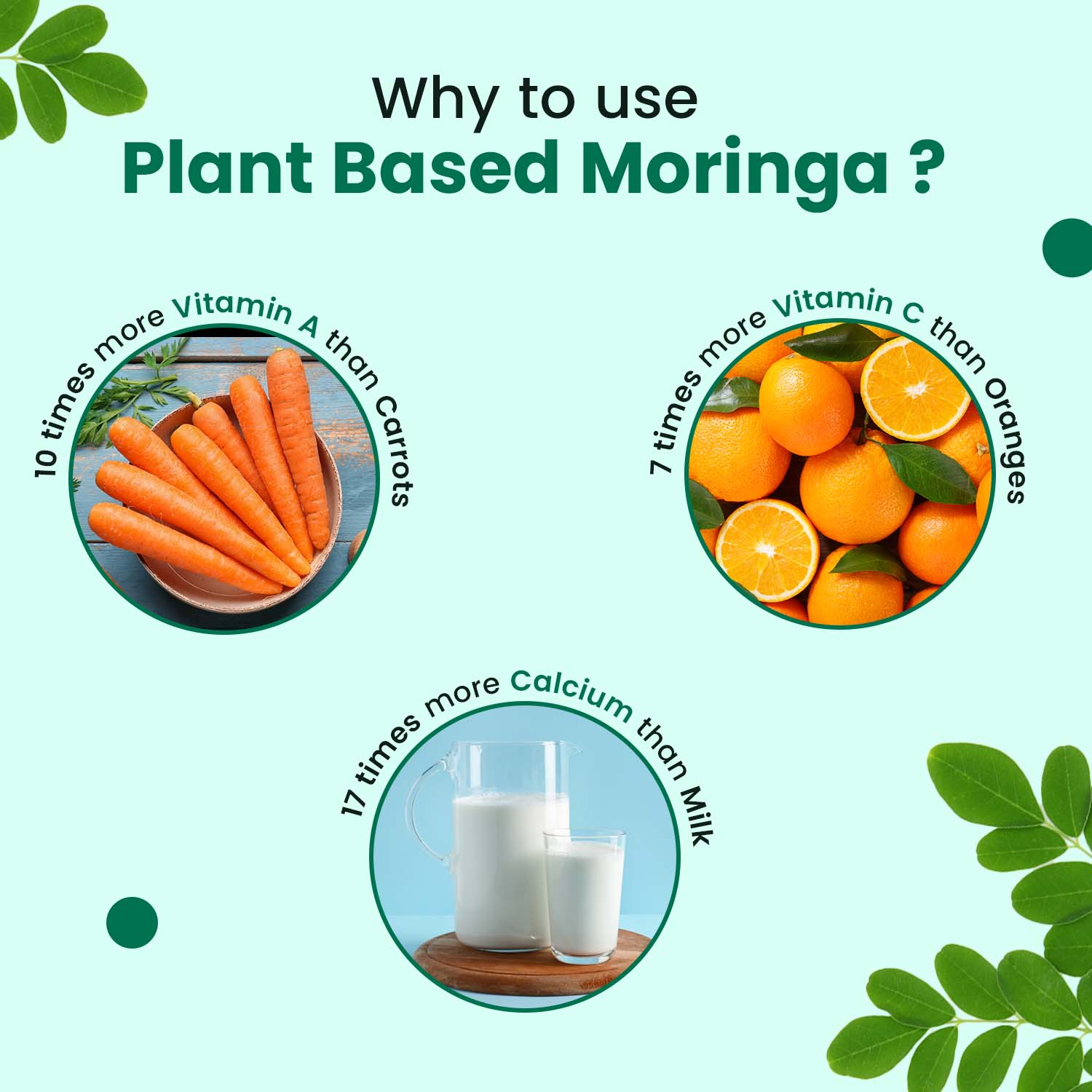 Organically Certified Moringa Tablet for High Energy, Detoxification and overall wellness for Men and Women
