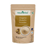 Organic Mulethi Powder for skin tightening, skin lightening and sore throats for men and women