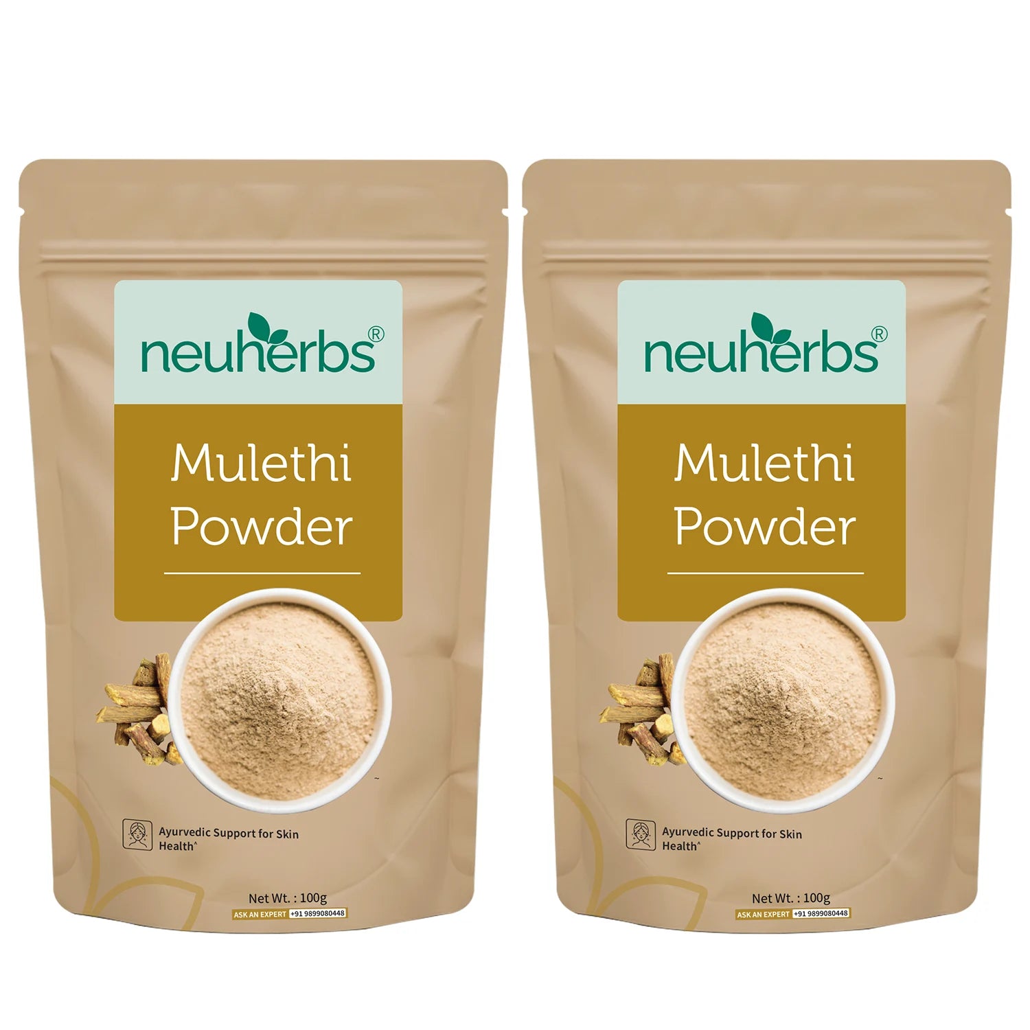 Mulethi Powder for Skin Tightening & Sore Throat