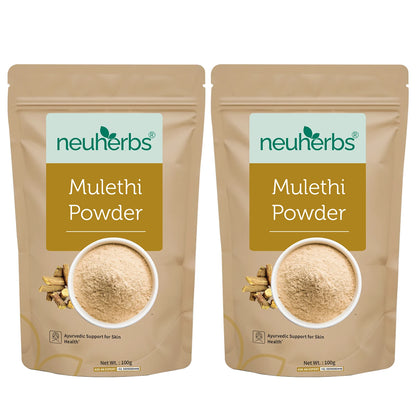Mulethi Powder for Skin Tightening & Sore Throat