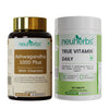 True Vitamin 60 Tablets & Ashwagandha 1000 Plus 60 Tablets Combo