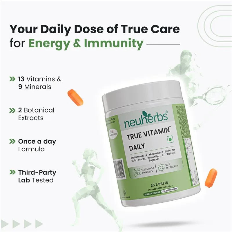 True Vitamin Daily - Multivitamins For Overall Health and Strength
