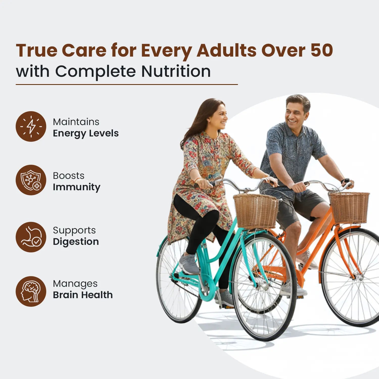True Vitamin adult 50+ Tablets | Multivitamins for Adults
