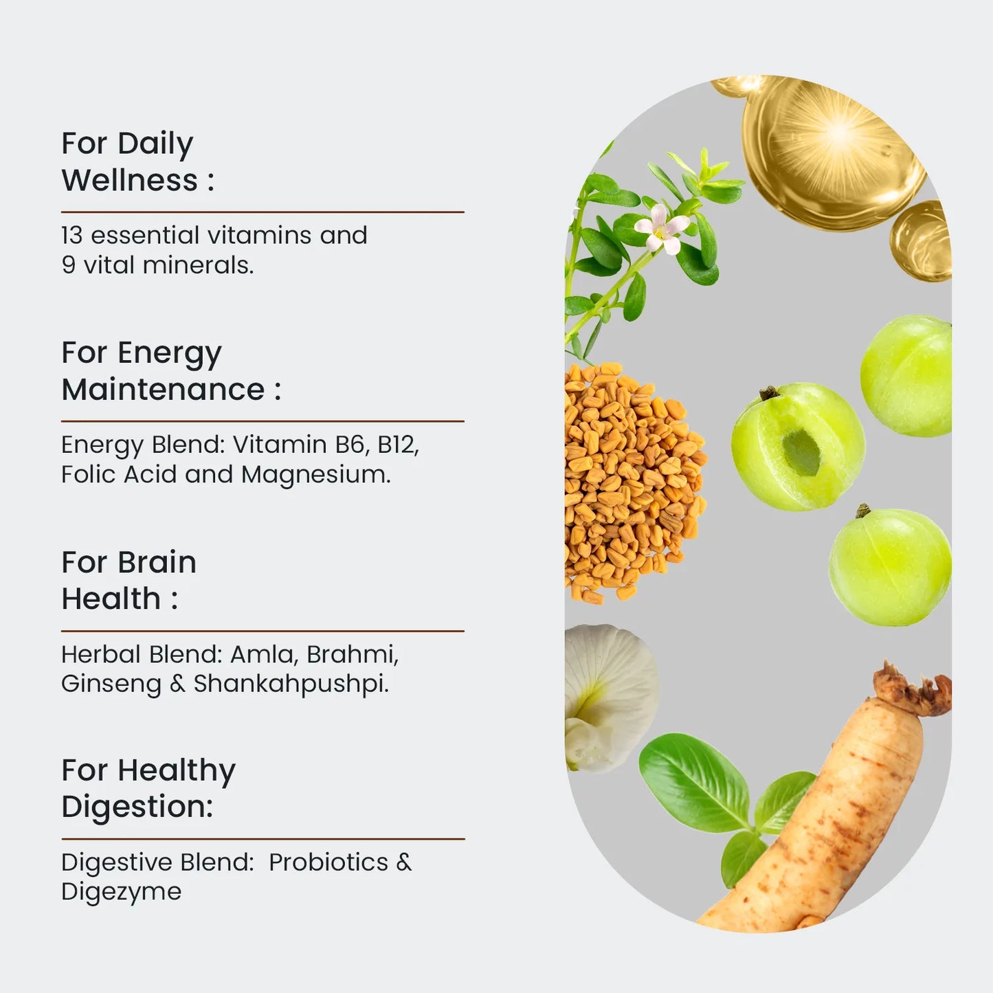 True Vitamin adult 50+ Tablets | Multivitamins for Adults