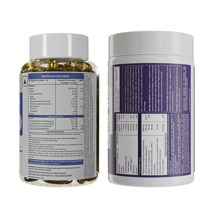 Neuherbs Fish Oil & Magnesium Combo for Strength & Recovery