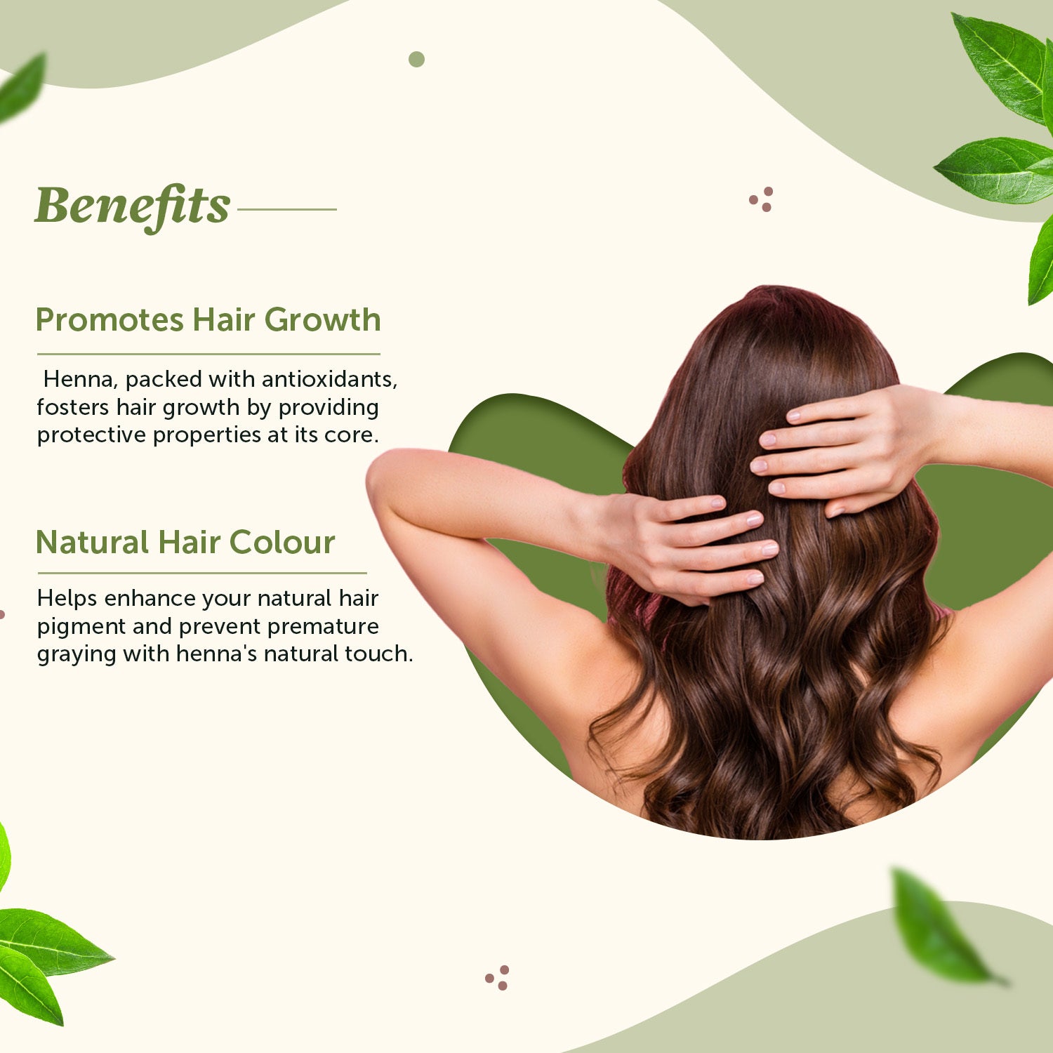 100% Natural Henna Powder For Hair - A Natural Hair Colourant image 3