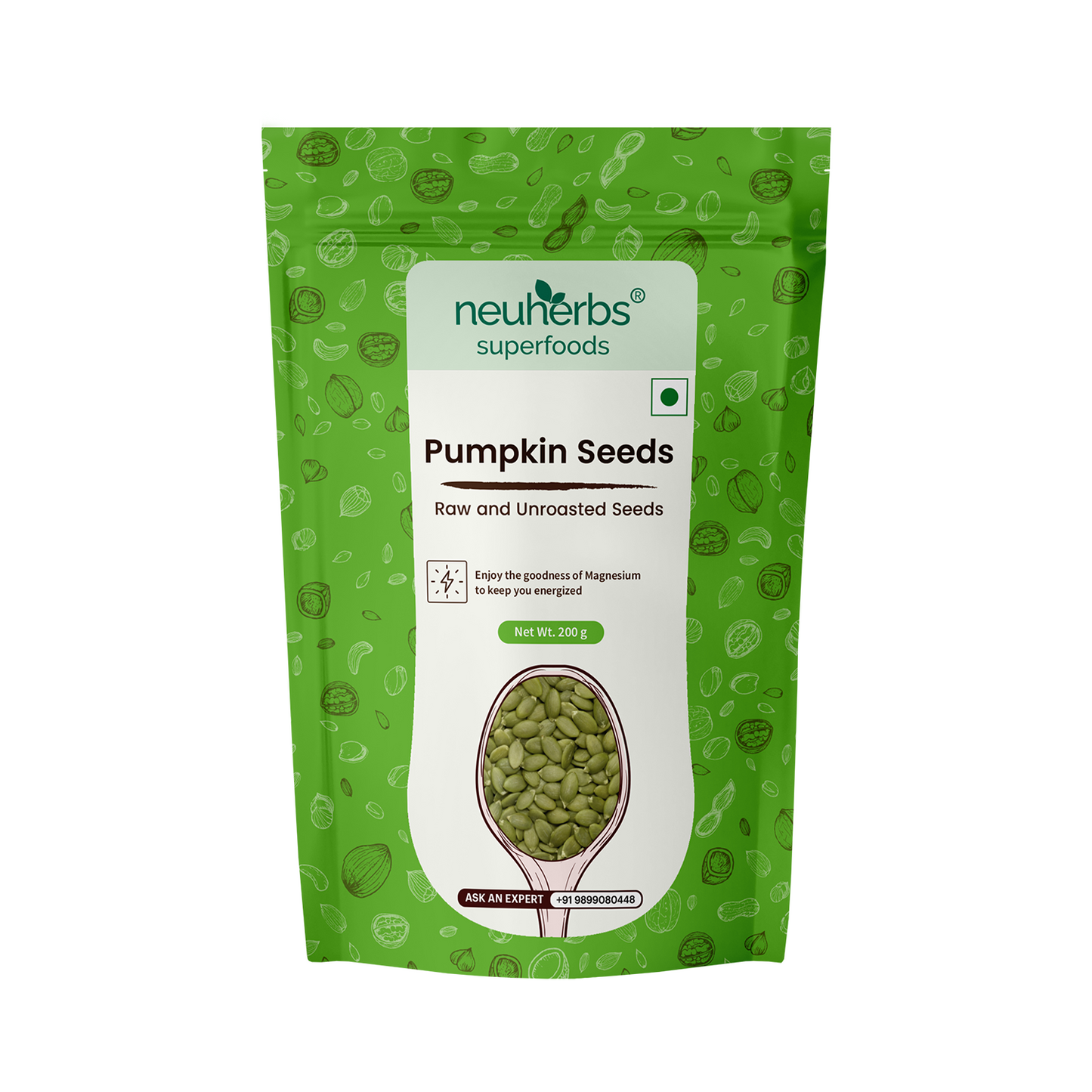 Pumpkin Seeds 200g For Optimal Health