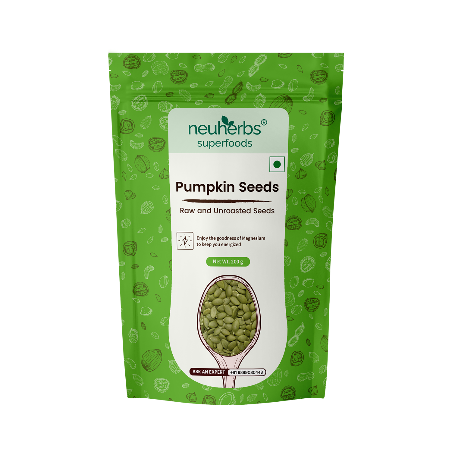 Pumpkin Seeds 200g For Optimal Health image 1