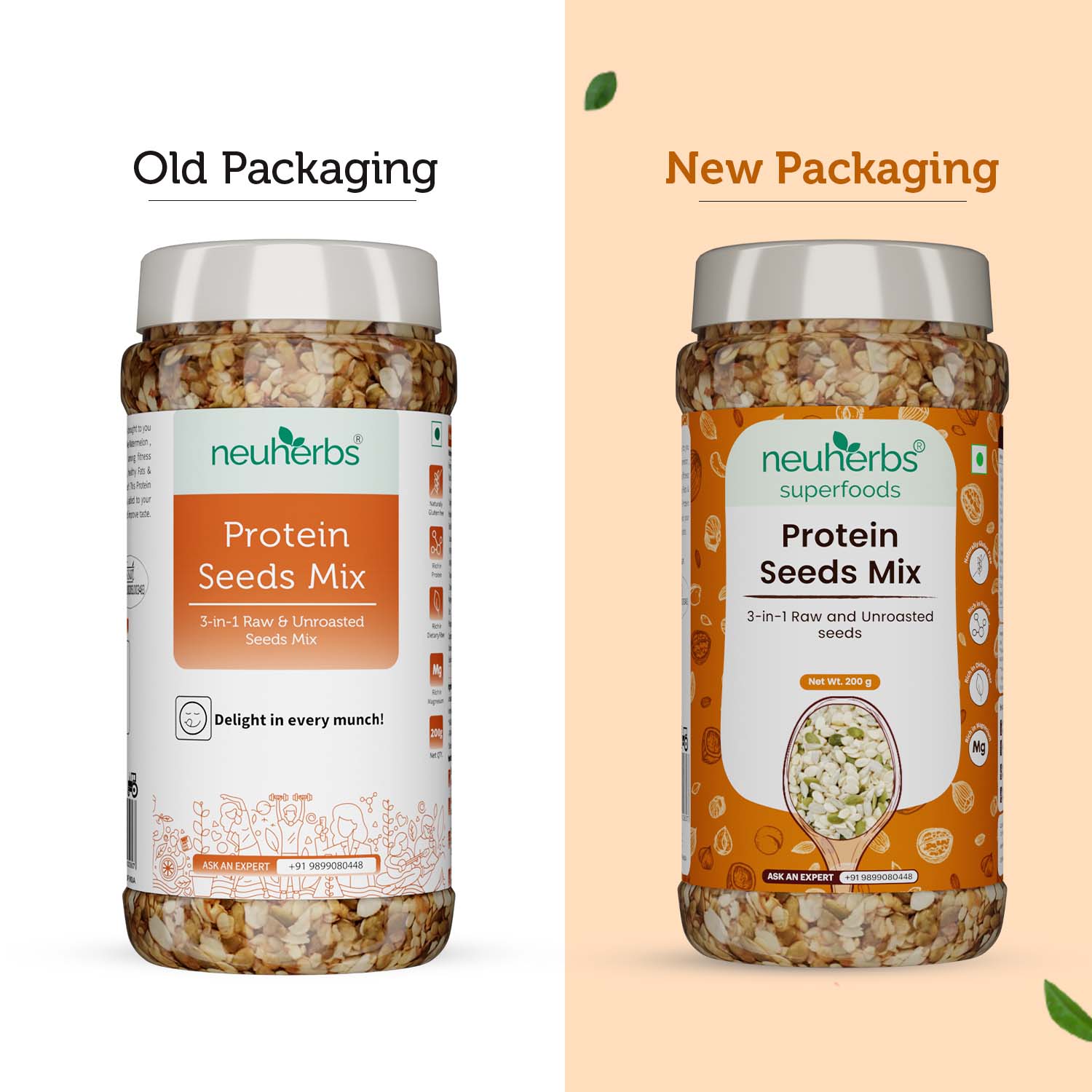 Protein Seeds Mix - Rich in Protein, Dietary Fiber, Magnesium