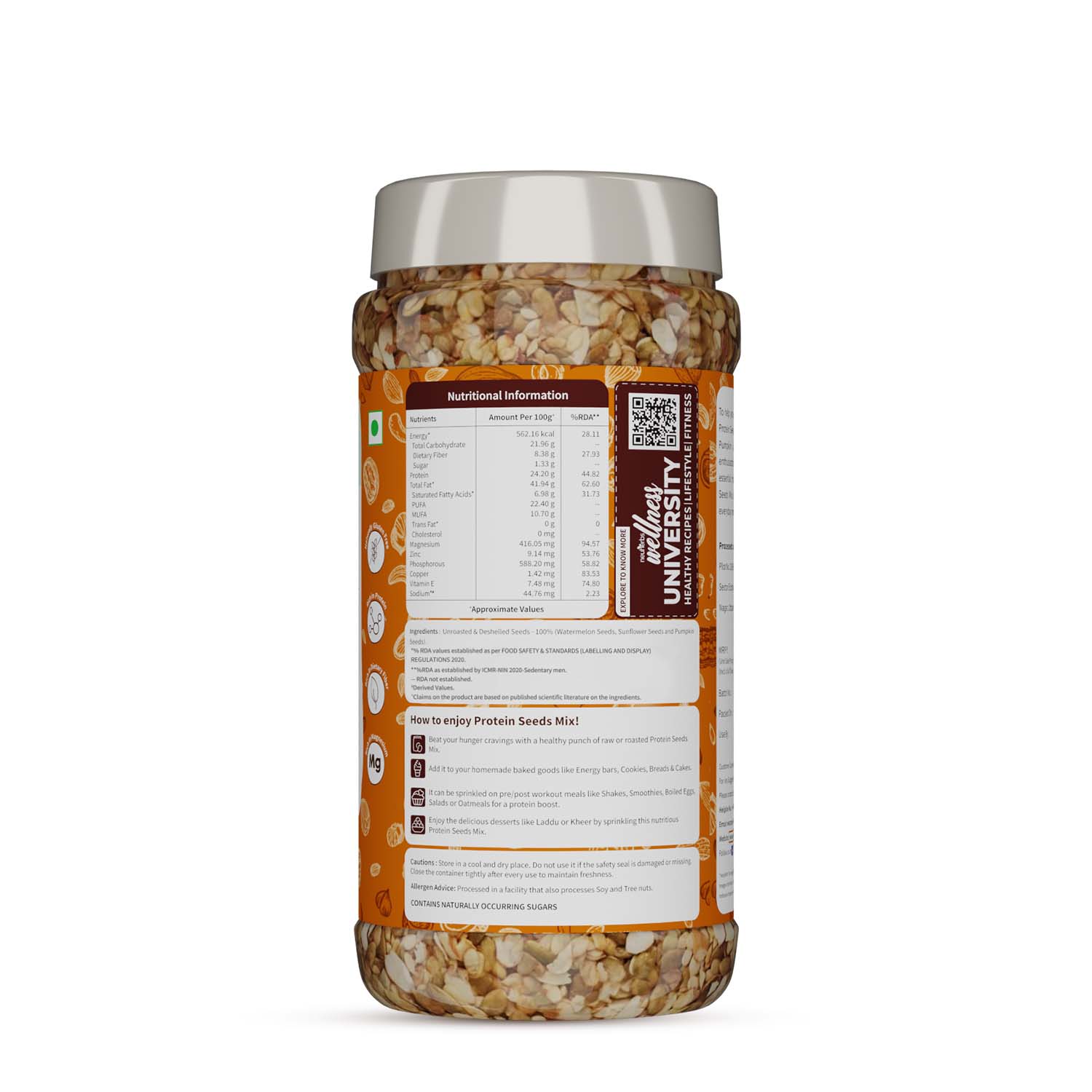 Protein Seeds Mix - Rich in Protein, Dietary Fiber, Magnesium