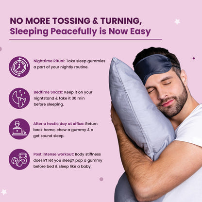 Melatonin Sleep Gummies (Mango Flavour) For Blissful Sleep