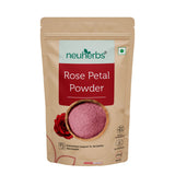 Rose Petal Powder For Glowing Skin- 100% pure & natural rose powder for skin hydration, & rejuvenation- 100gm