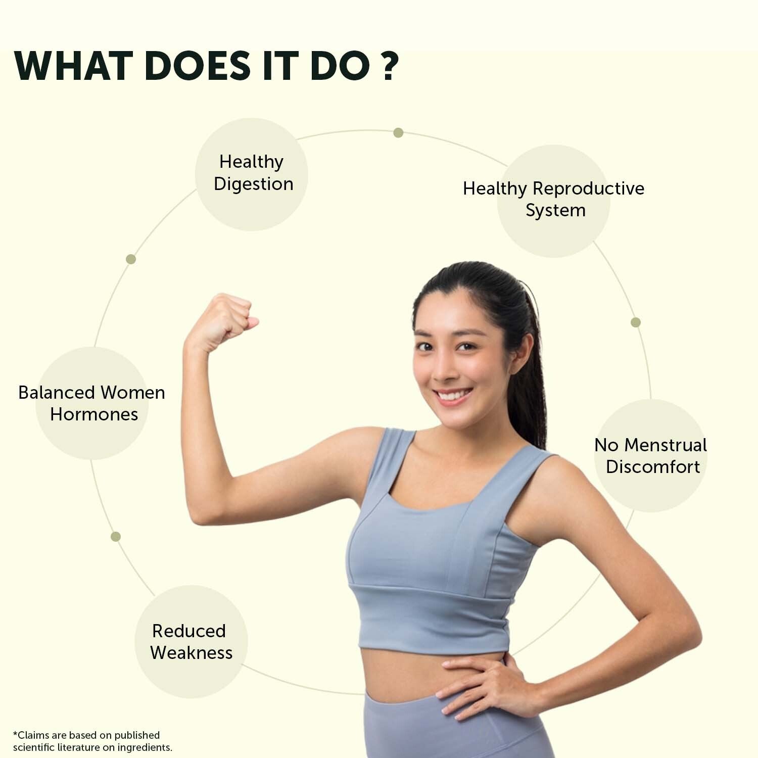 Organic Shatavari Powder For Women's Hormonal Balance image 2