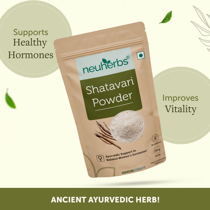 Organic Shatavari Powder For Women's Hormonal Balance