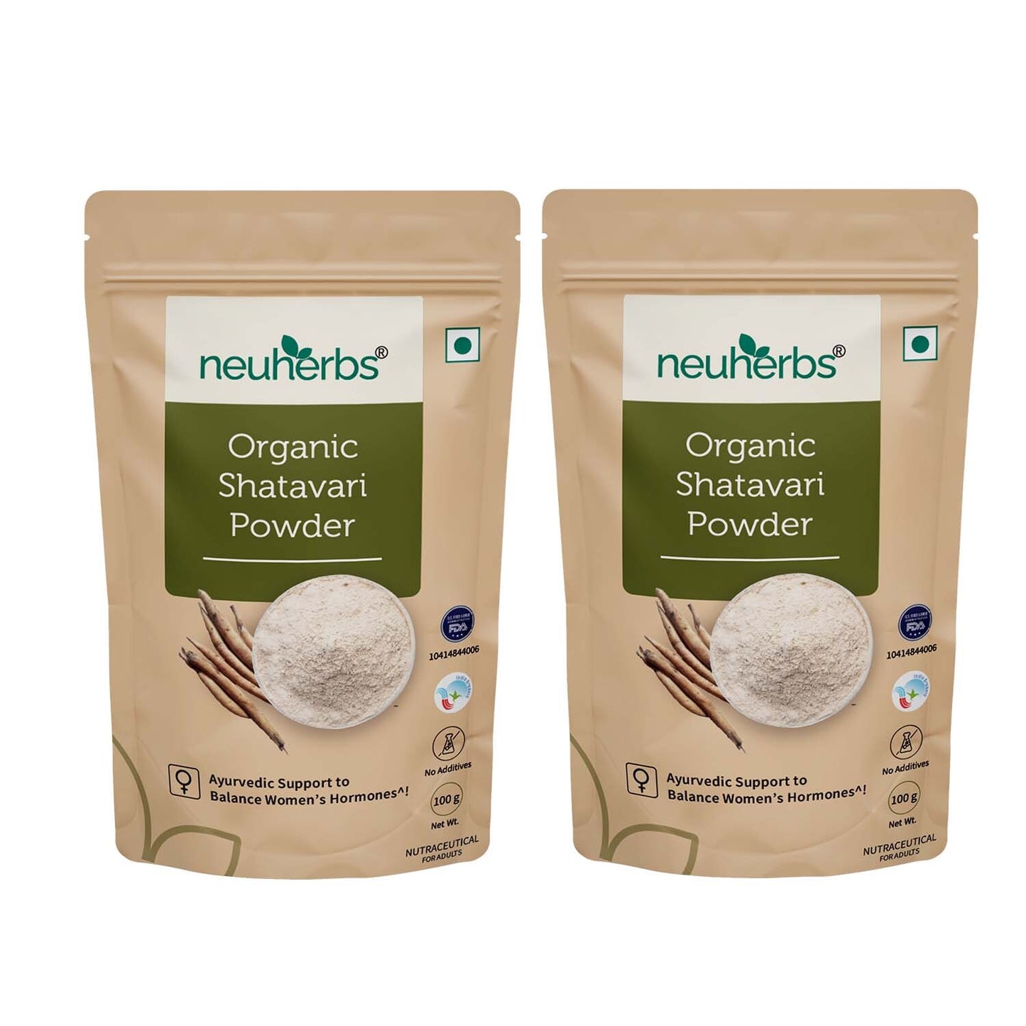 Organic Shatavari Powder For Women's Hormonal Balance