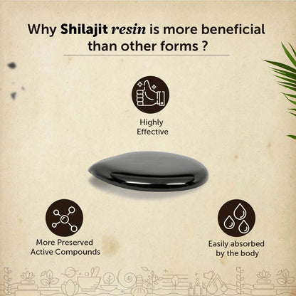 Pure Himalayan Shilajit Resin - Boost Stamina & Strength