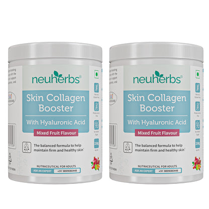 Skin Collagen Booster with Hyaluronic Acid for Skin Glow