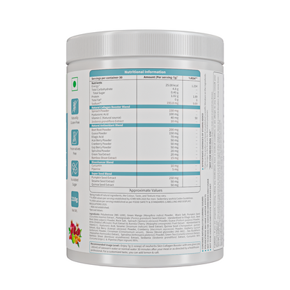 Skin Collagen Booster with Hyaluronic Acid for Skin Glow
