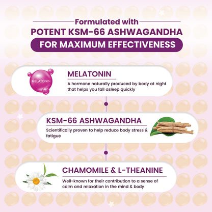 Melatonin Sleep Gummies (Mango Flavour) For Blissful Sleep