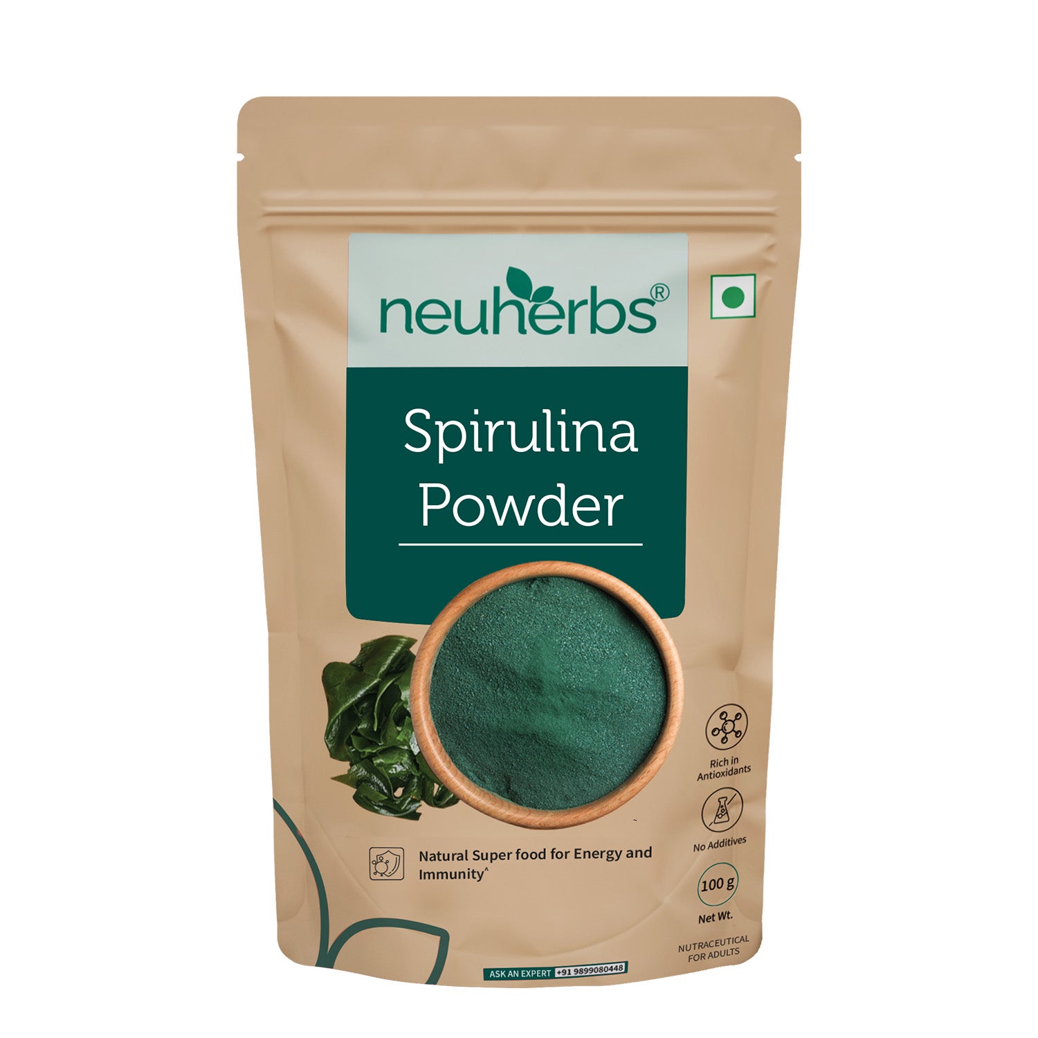 Natural Spirulina Powder to boost Energy & Immunity image 1