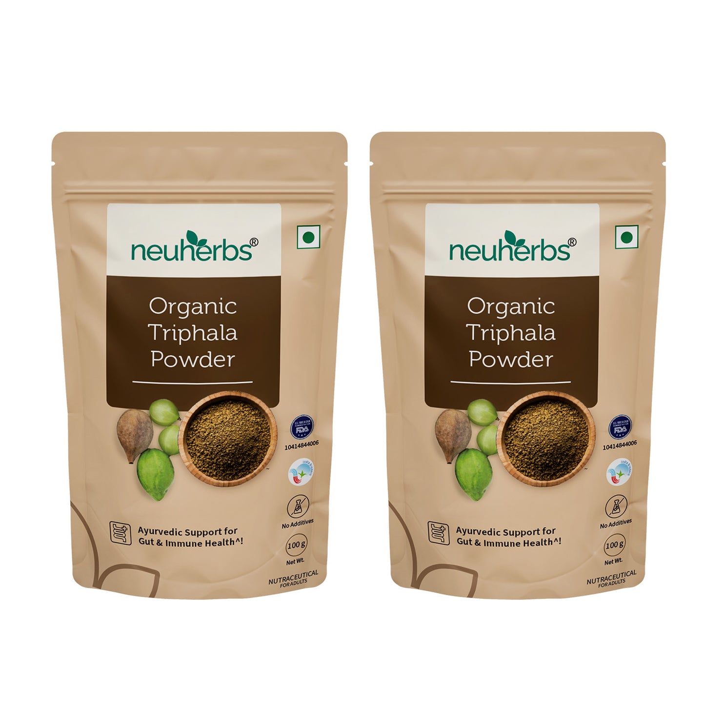 Organic Triphala Powder: Boost Digestion & Immunity