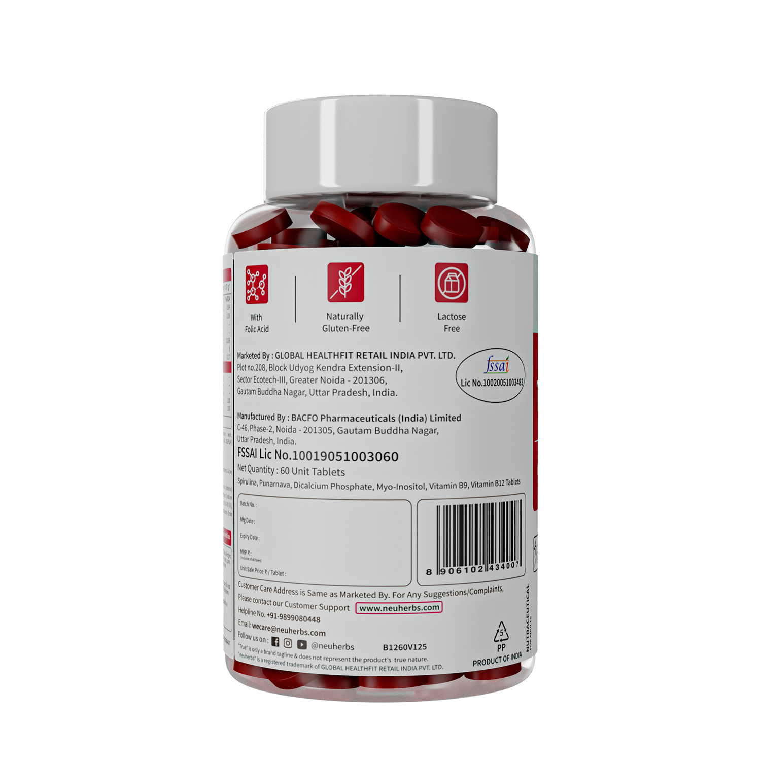 Plant-Based True Vitamin B12 Tablets For Energy & Brain image 8
