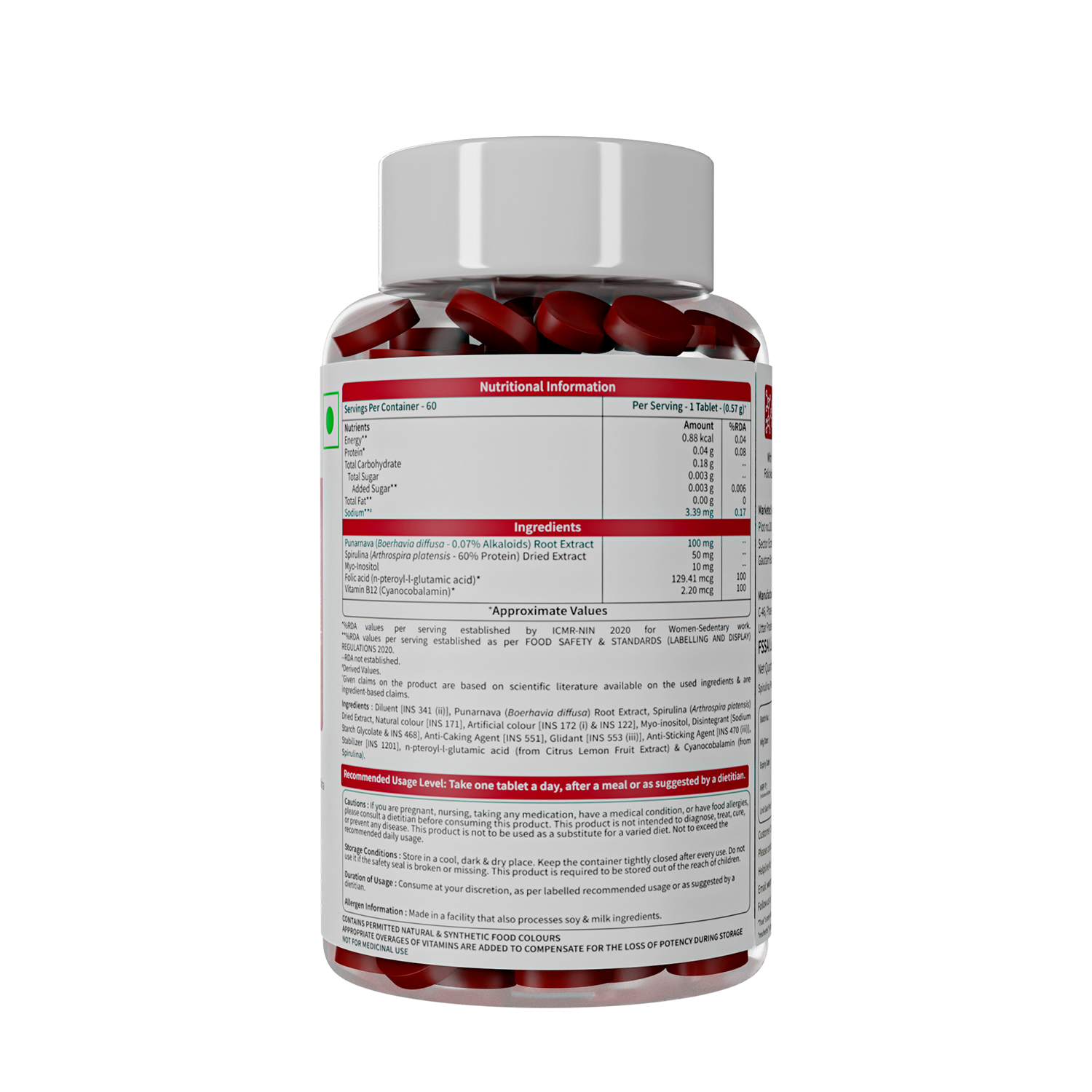 Plant-Based True Vitamin B12 Tablets For Energy & Brain image 9