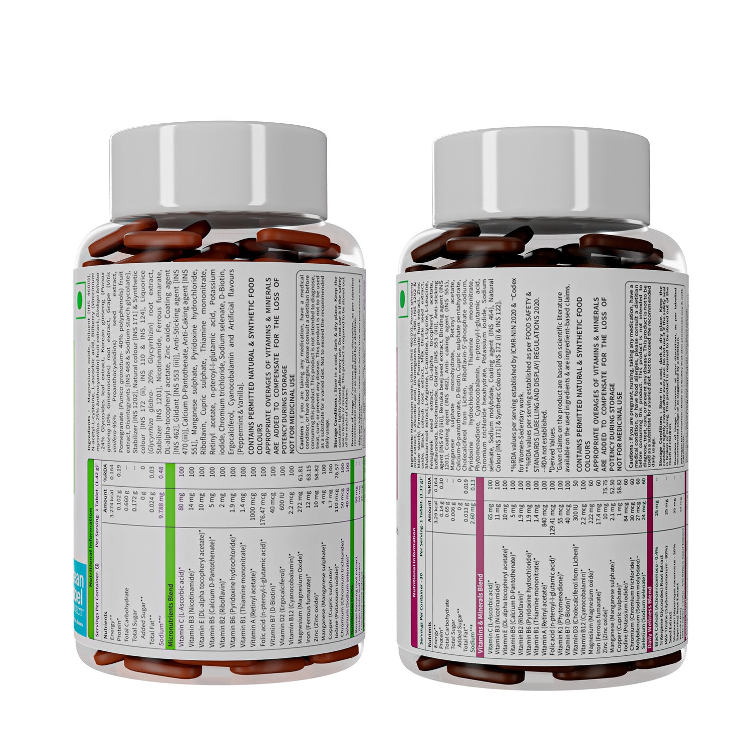 True Vitamin 60 Tablets & True Vitamin Women 30 Tablets Combo image 2