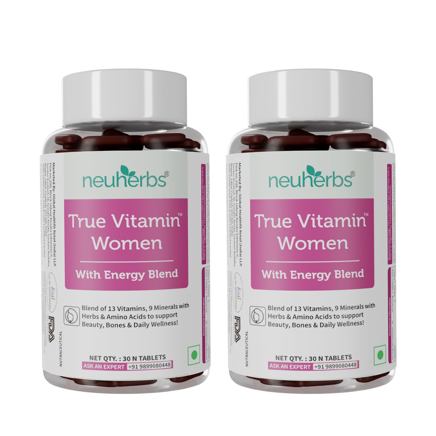 True Vitamin Women: Multivitamin Tablets For Women