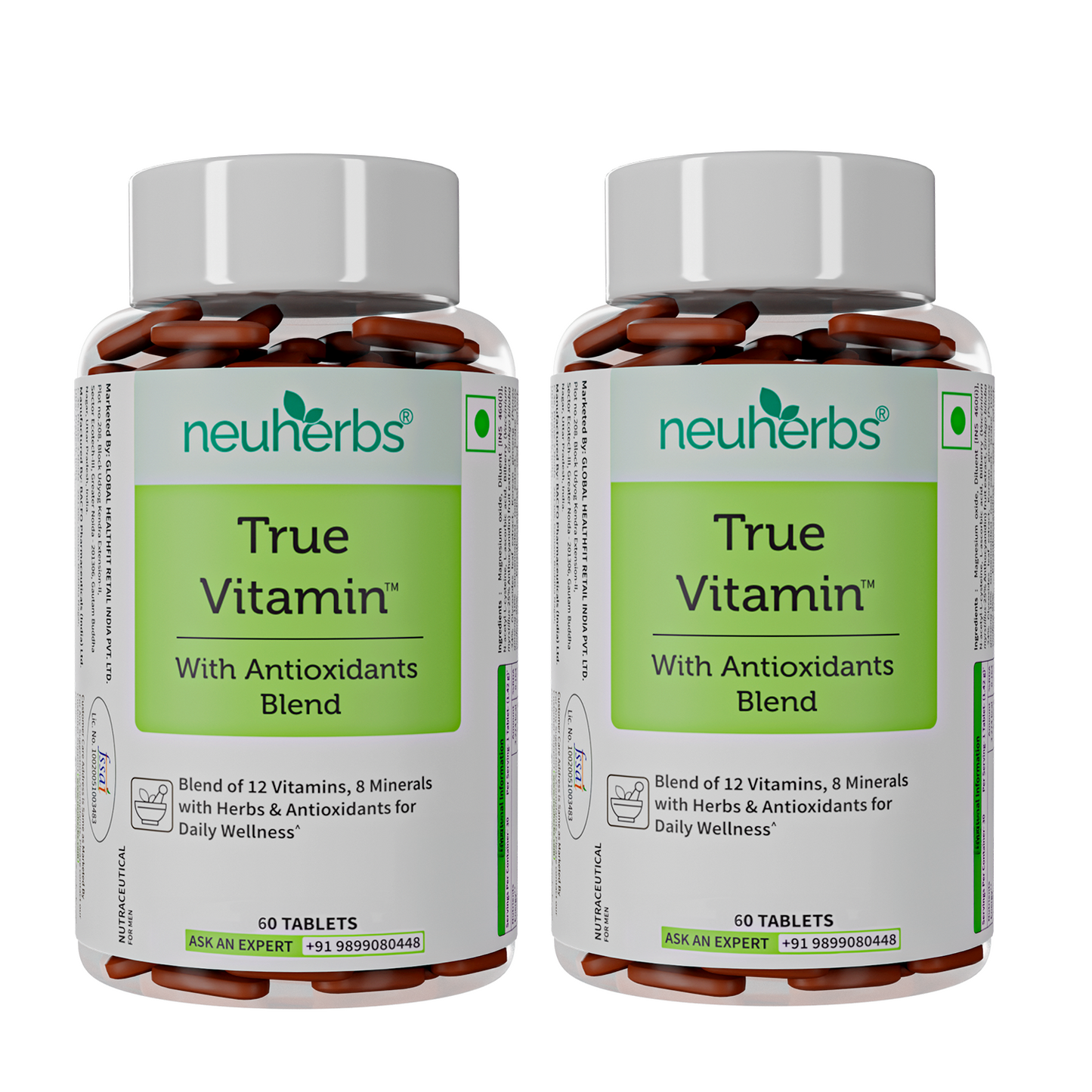 Neuherbs Wellness Tablets - True Vitamin Blend with Antioxidants