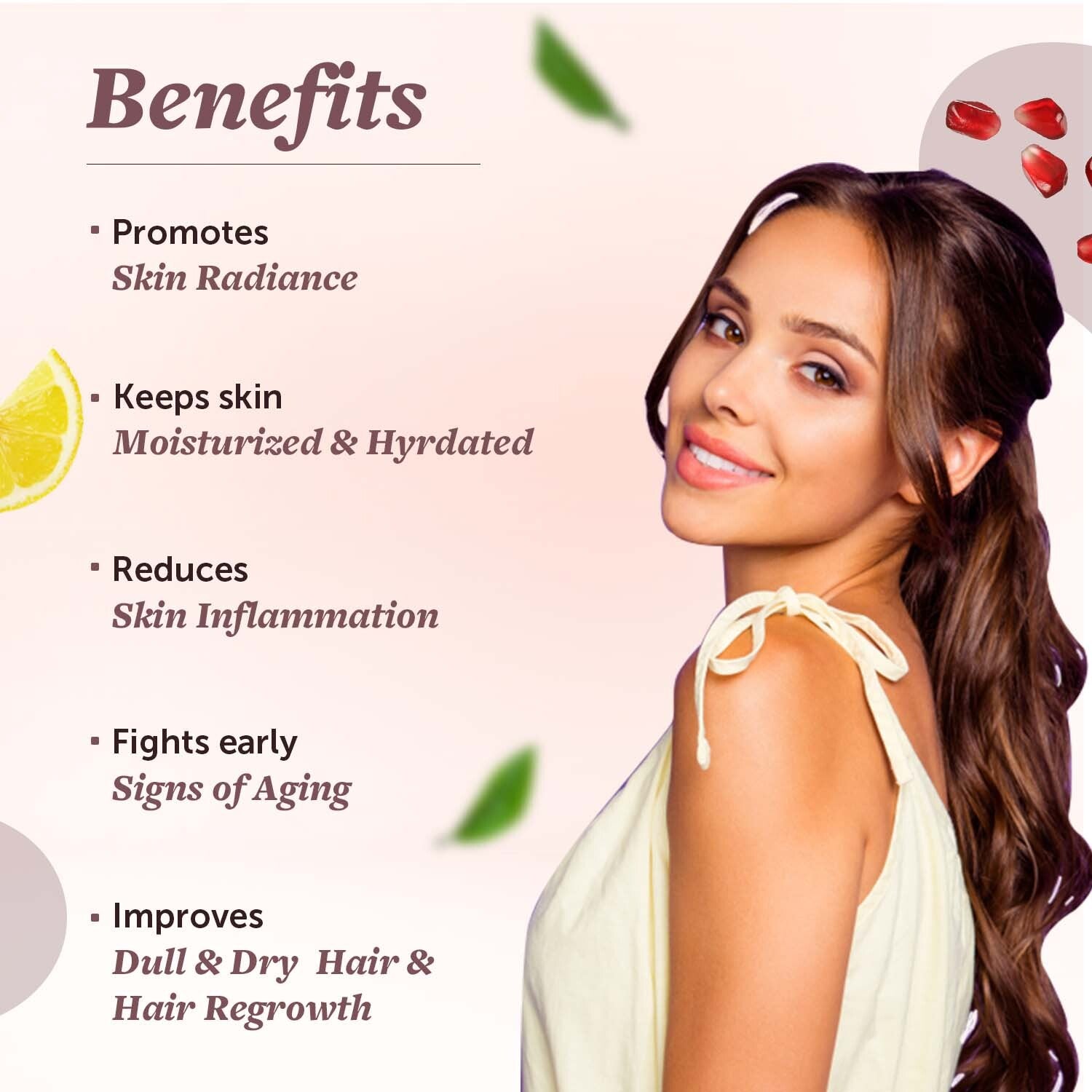 Hair & Skin Vitamins for Glowing Skin & Healthy Hair