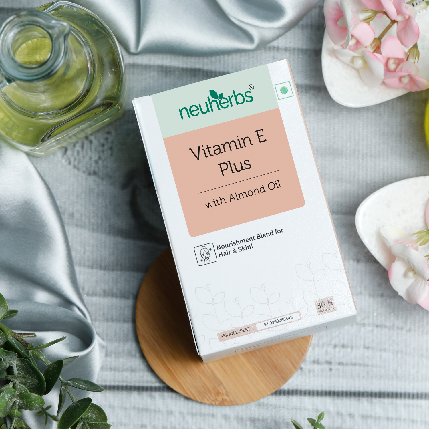 Vitamin E Plus Capsules (30) – Skin & Hair Wellness Support