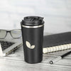 neuherbs Stainless Steel Vacuum Coffee Mug 510 ML Black