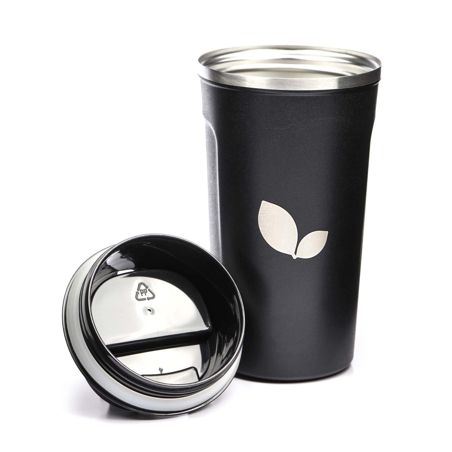 neuherbs Stainless Steel Vacuum Coffee Mug 510 ML Black