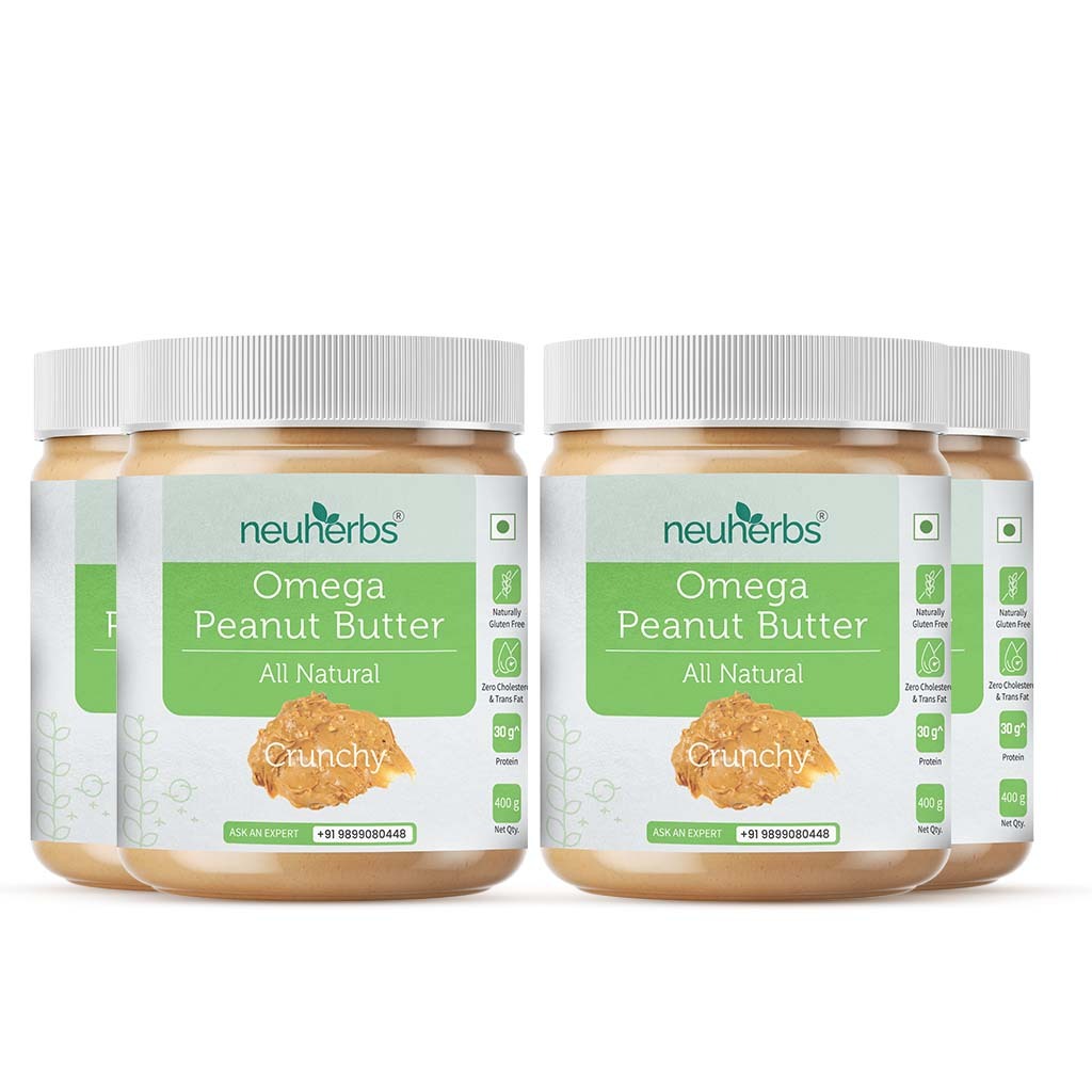 All-Natural Peanut Butter: Protein-Rich & Omega-3 Boost