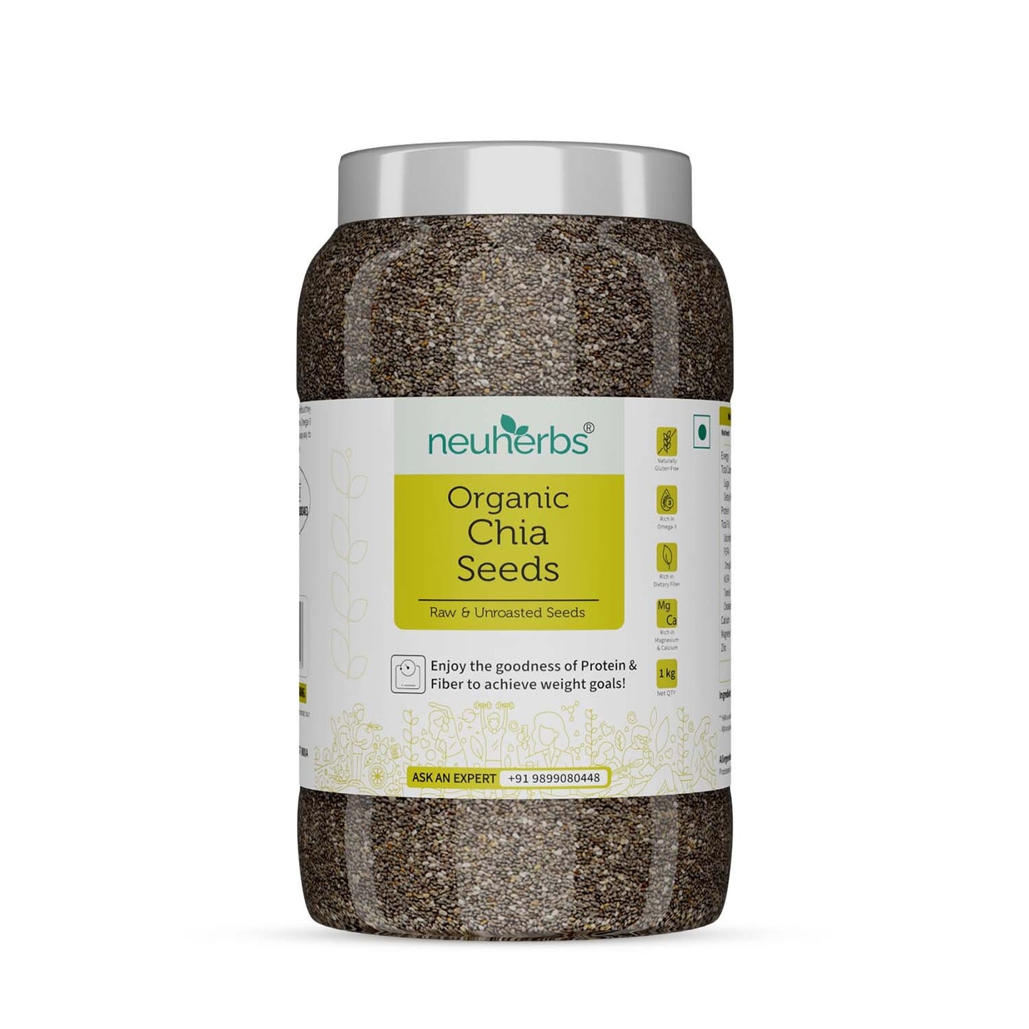 Organic Chia Seeds for Weight Loss & Boost Health